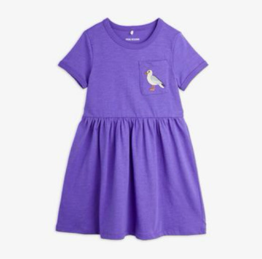 Seagull EMB SS Dress