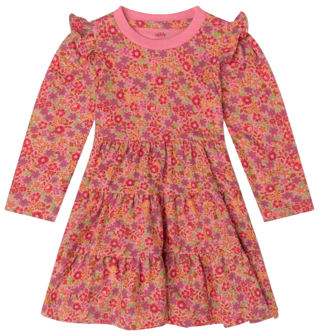 Danse LS Floral Dress