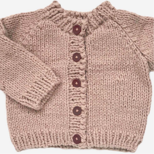 Classic Cardigan, Blush