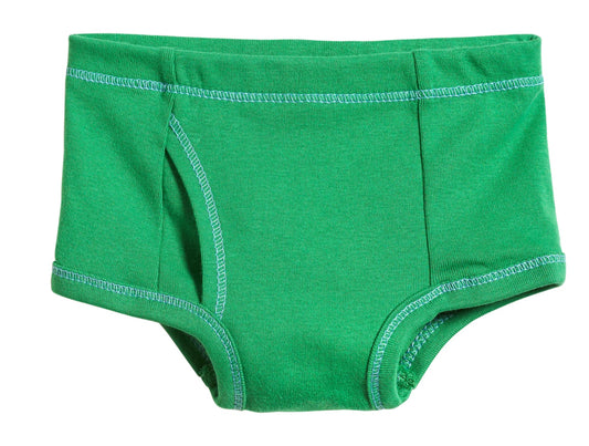 Boys Briefs - Elf Green