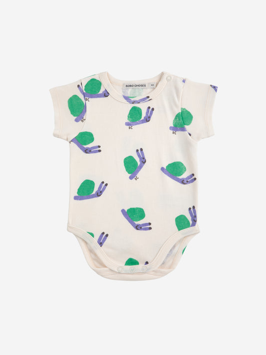 Funny Snail All Over Onesie