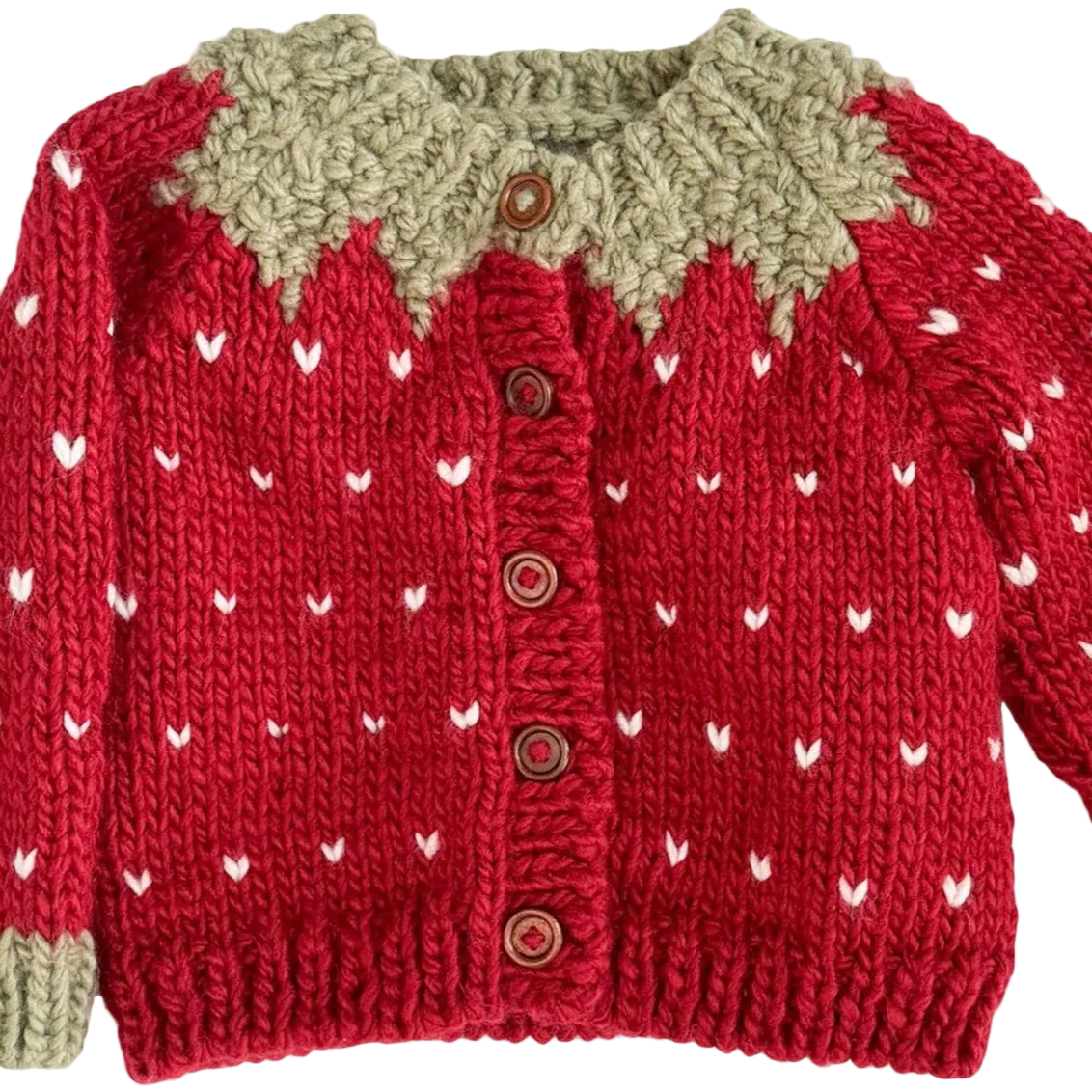 Strawberry Cardigan