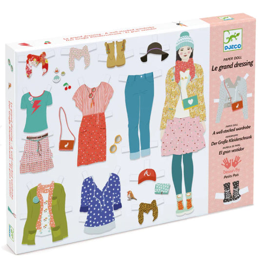 Le Grand Dressing Room Paper Dolls Activity Kit