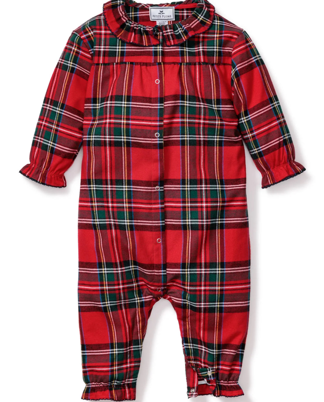 Madeline Romper - Imperial Tartan
