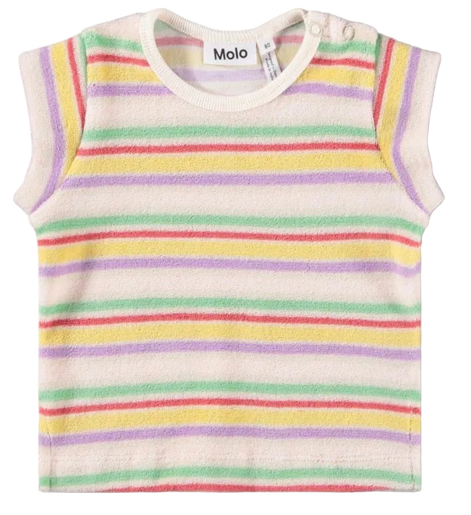Elisabeth Top - Pastels Stripe