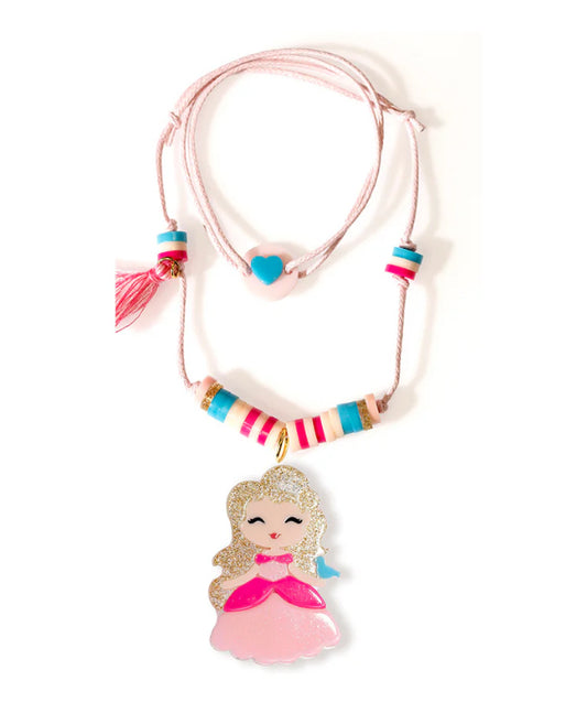 Necklace - Cute Doll Light Pink Dress