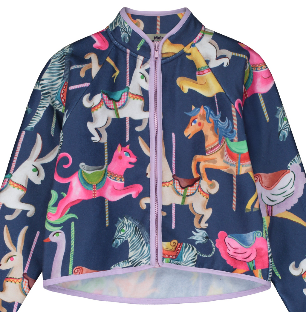 Carnival Fleece Jacket - Navy