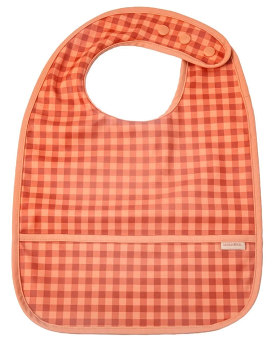 Basic Bib - Sunset Gingham