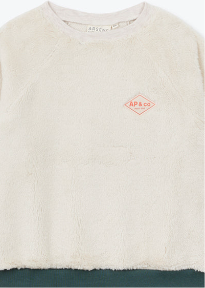 Sweatshirt - Sherpa Tricolore