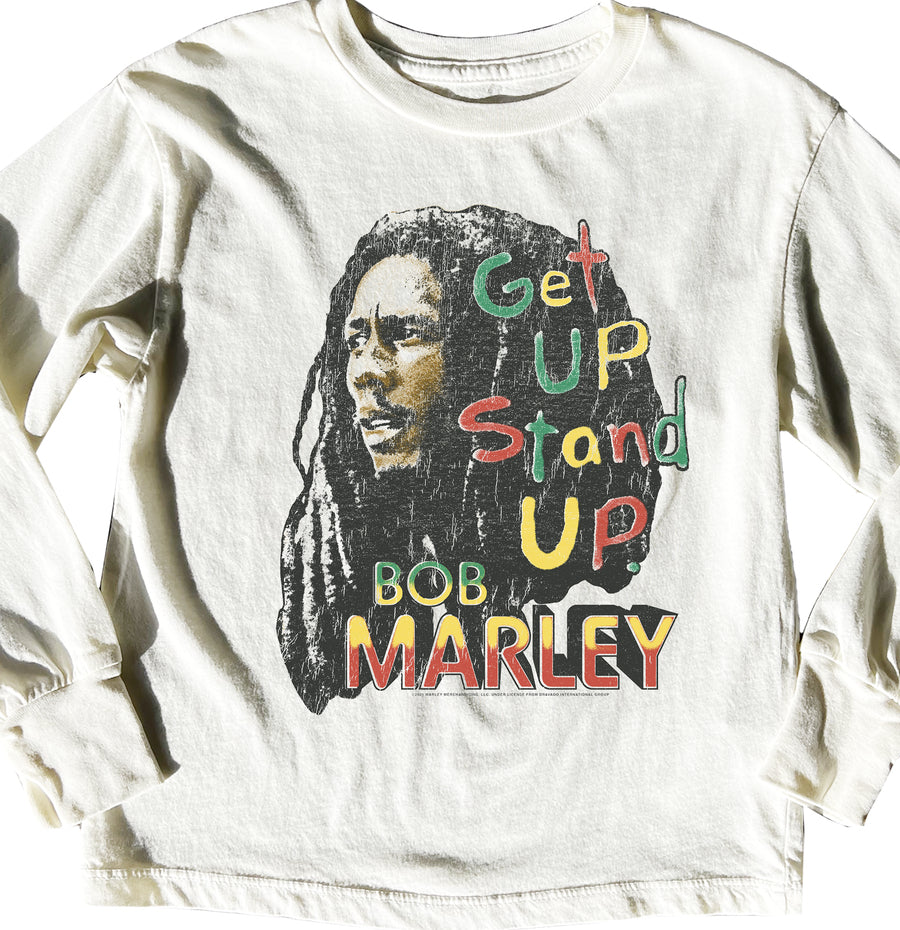 Bob Marley Get Up LS Tee