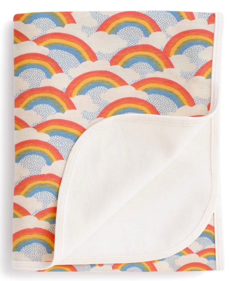 French Terry Blanket - Rainbows