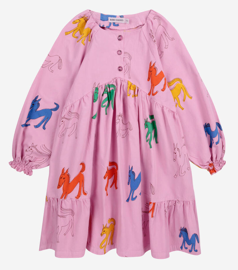 Wonder Horse All Over Woven Dress