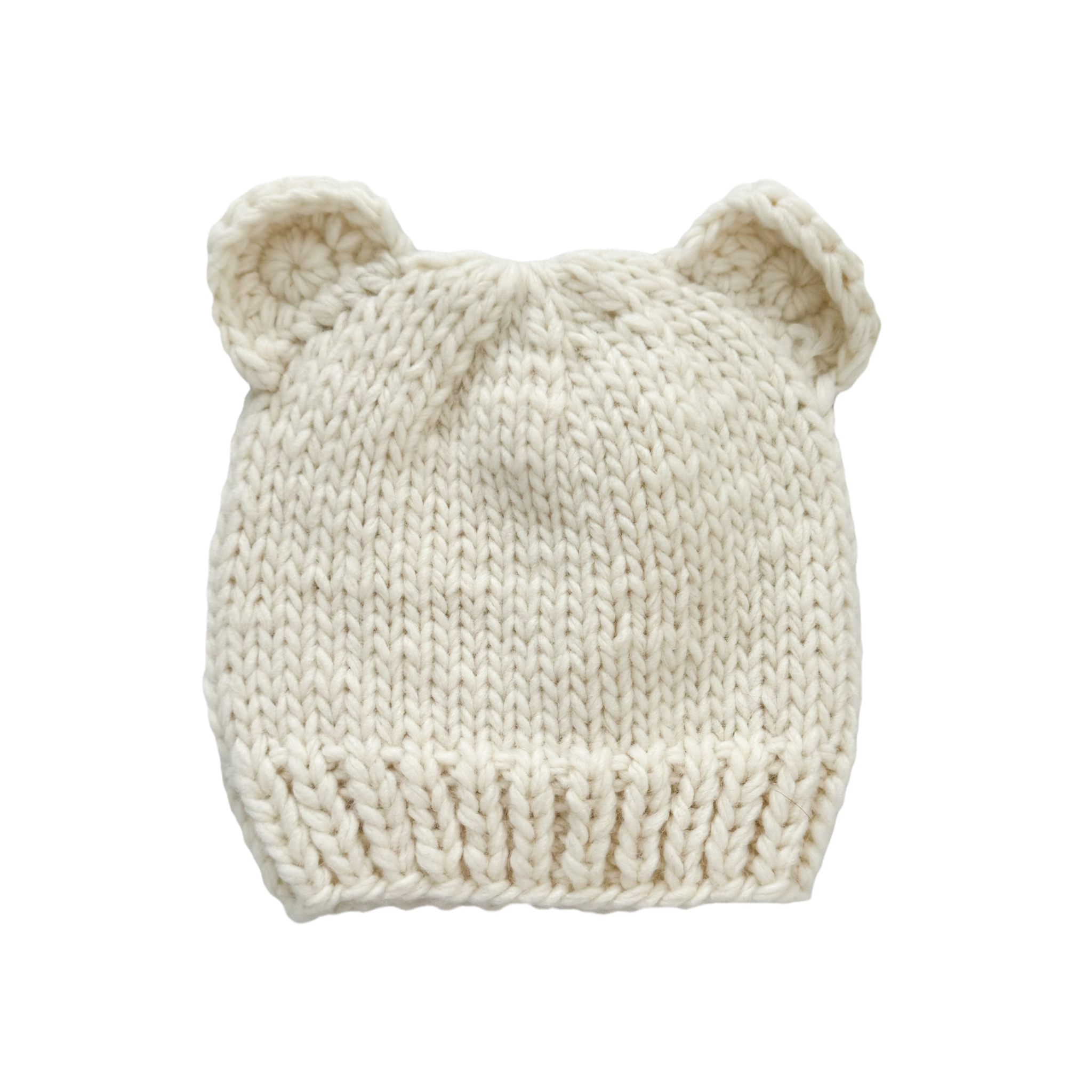 Bear Hat - Cream