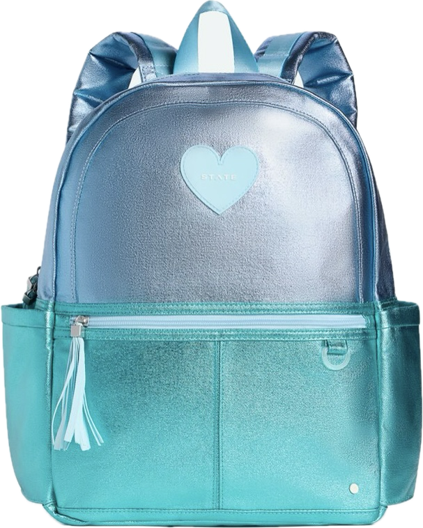 Backpack - Kane Kids Travel - Blue/Turquoise Colorblock