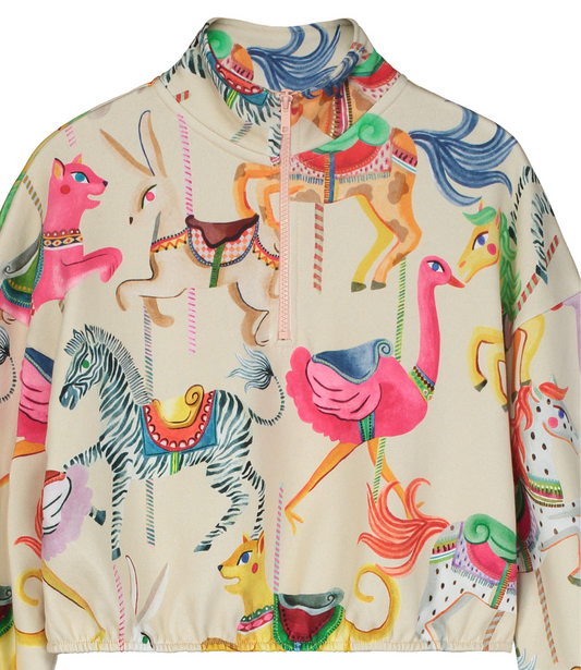 Carnival Sweatshirt - Blush