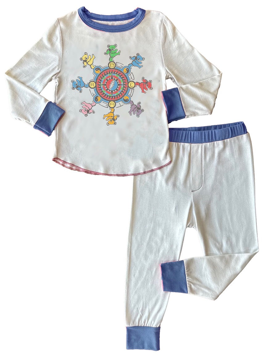 Grateful Dead Circle Bears Bamboo PJ