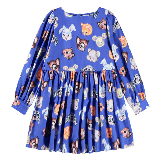 Cleo Dress - Violet Blue