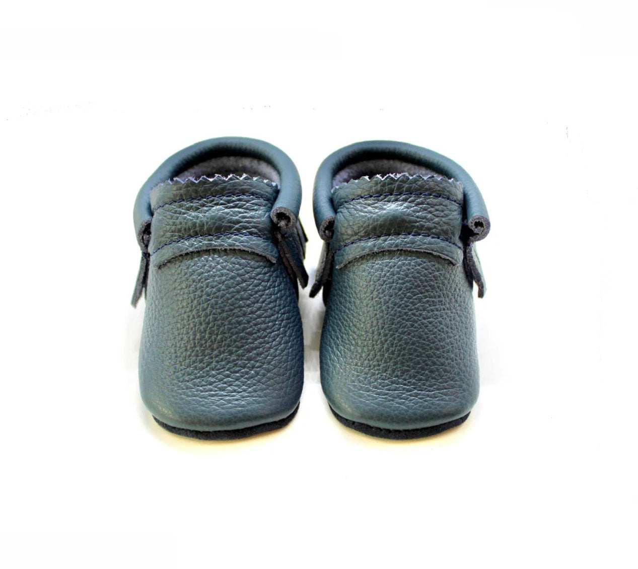 Moccasin Booties - Denim