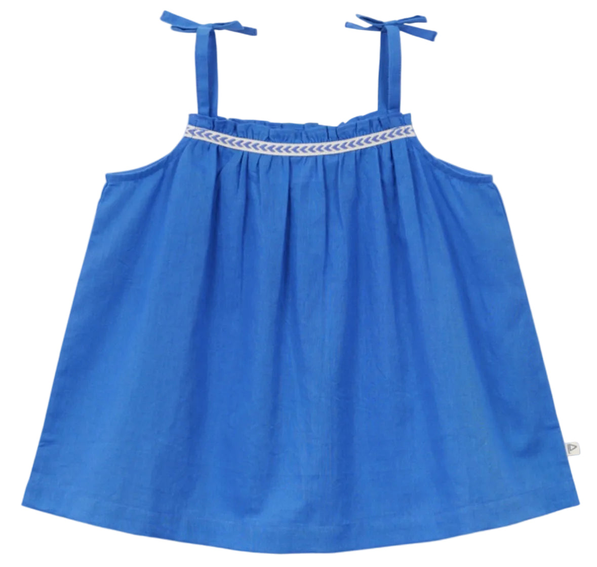 Shirt - Top Bretelles Voile Uni