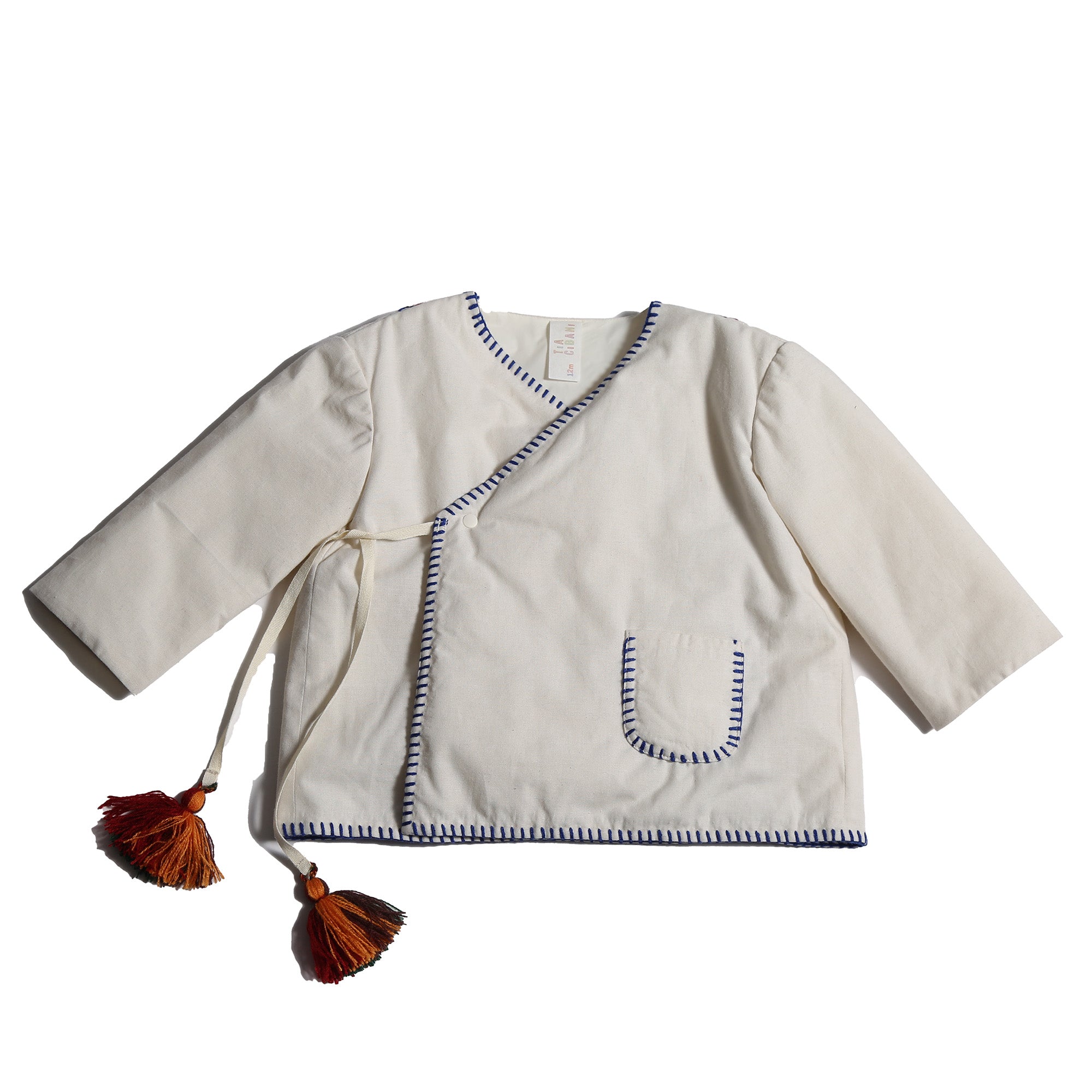 Feliz Embroidered Pants - Opal