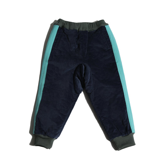 Bloom Padded Track Pants - Sapphire