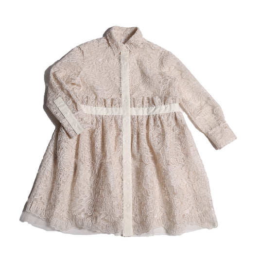 Estrella Ruffled Frock - Opal