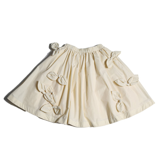 Estrella Bow Embellished Skirt - Opal