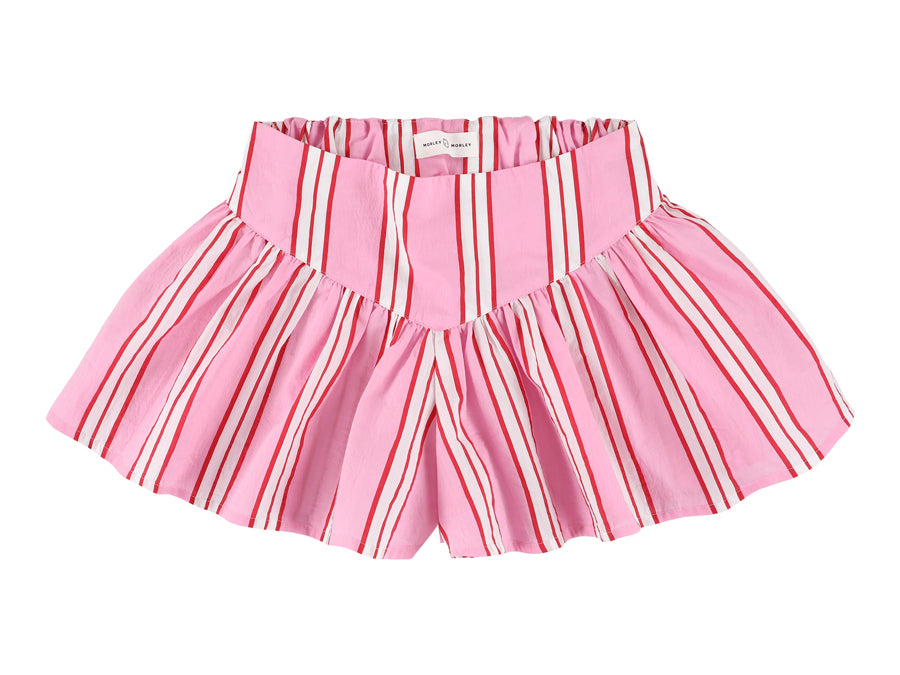Scooby Shorts - Crazy Stripe Pink
