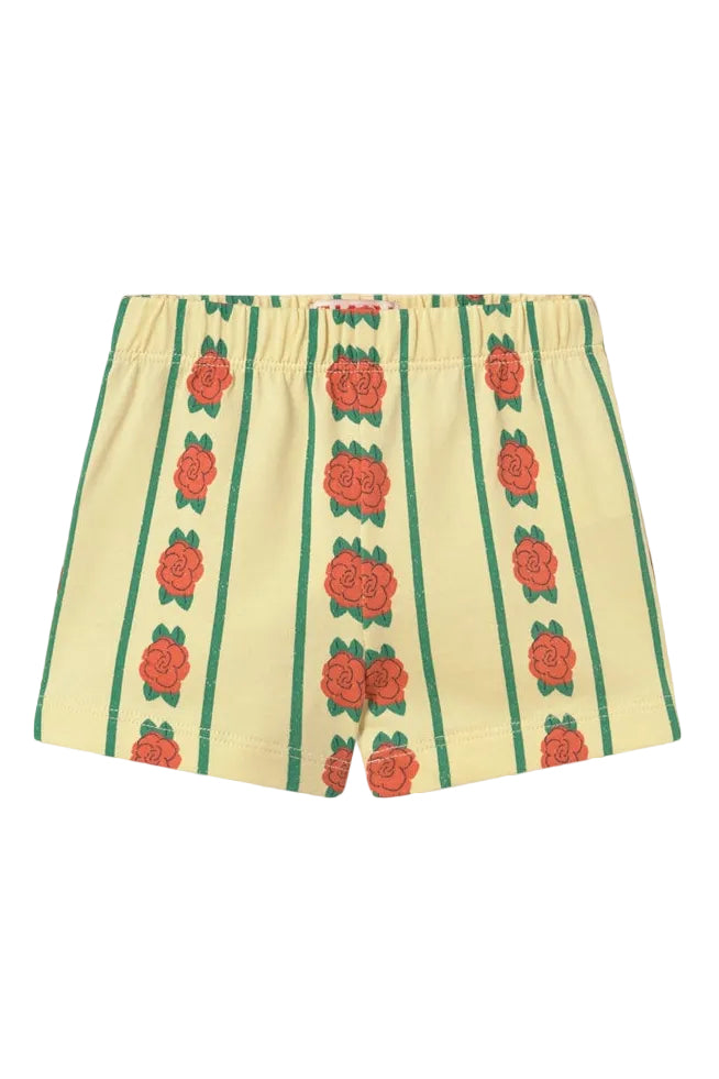 Rose Pattern Knitted Baby Shorts