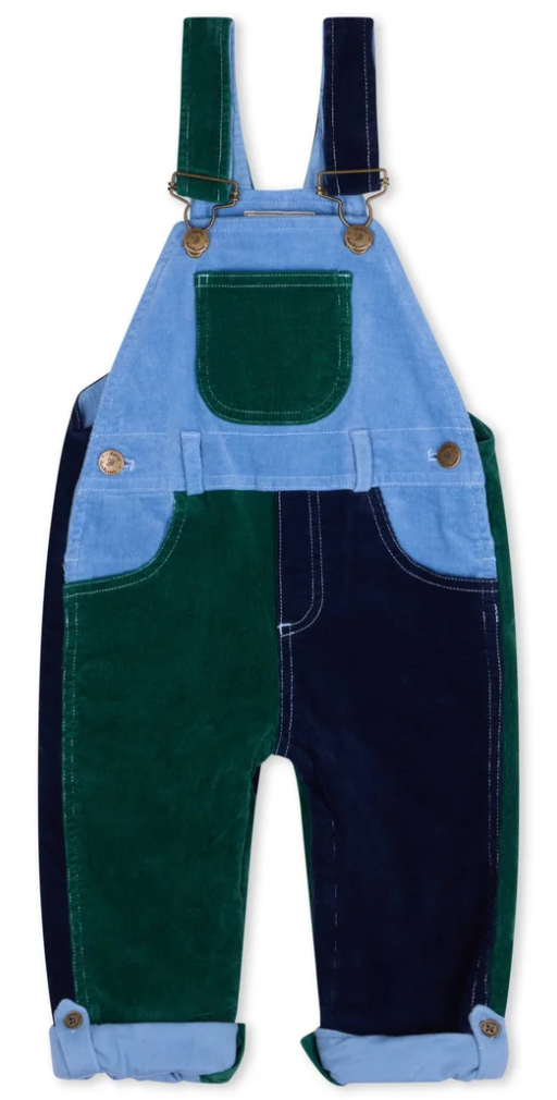 Blackthorn Patchwork Corduroy Overalls