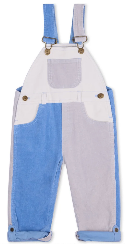 Juniper Patchwork Corduroy Overalls