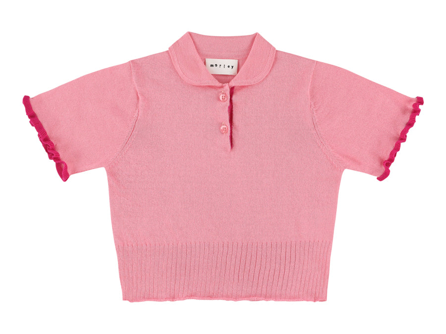 Xaby Knit Top - Soft Blush