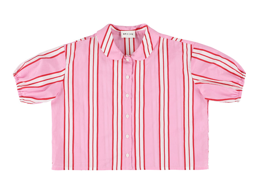 Xanon Shirt - Crazy Stripe Pink