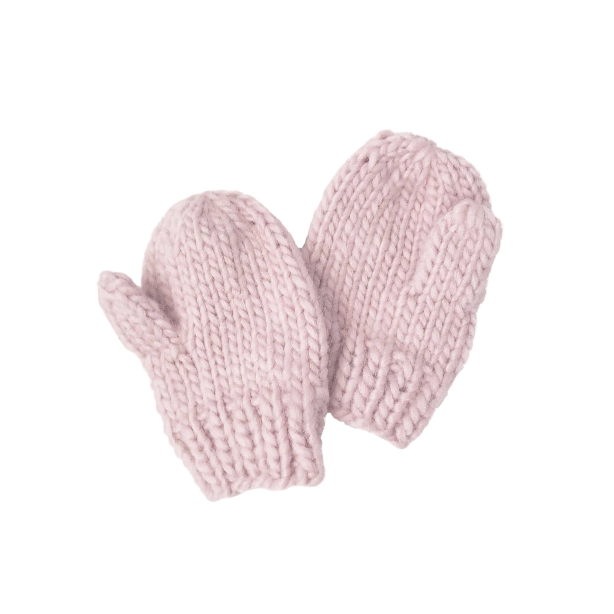 Classic Mittens, Baby Pink