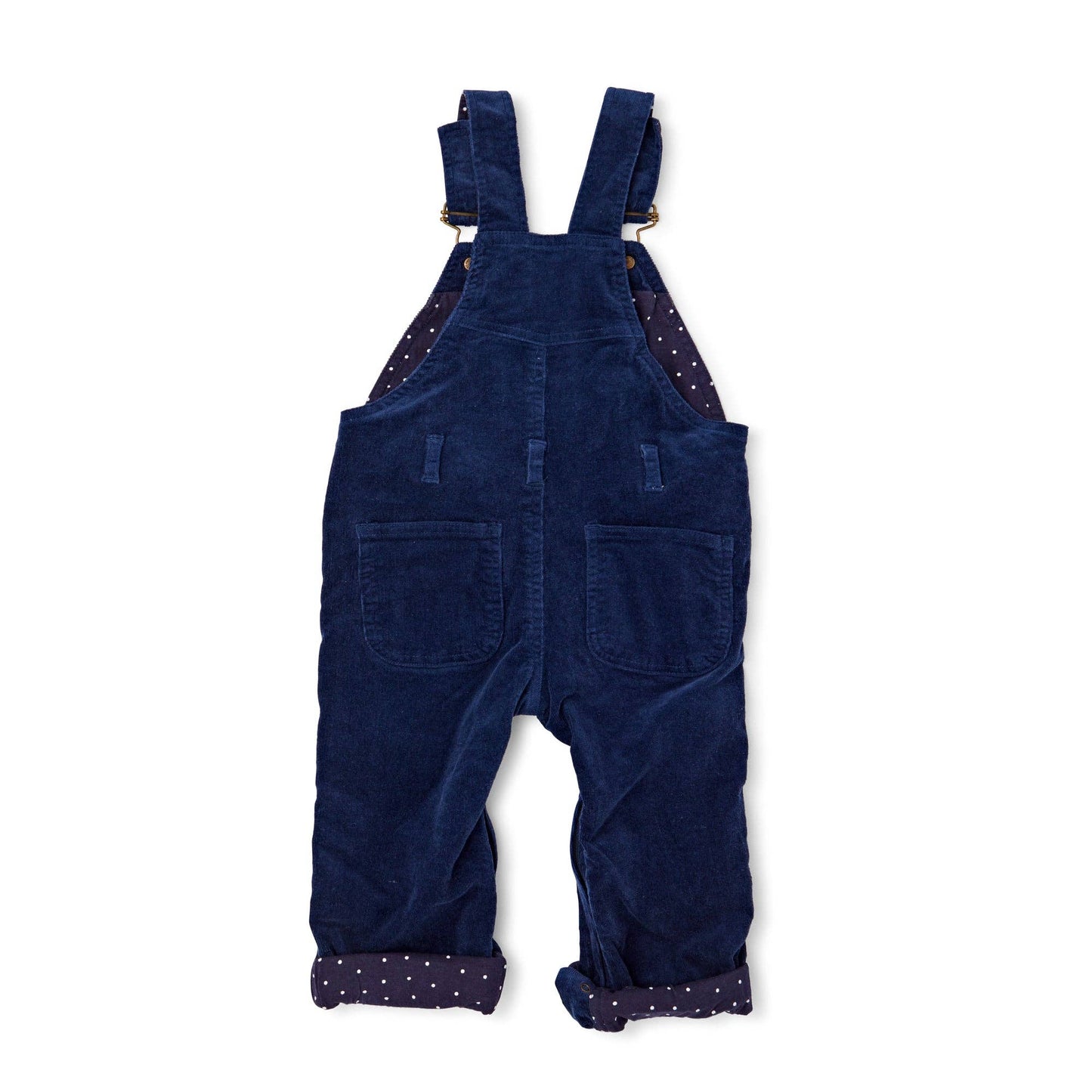 Navy Corduroy Dungarees