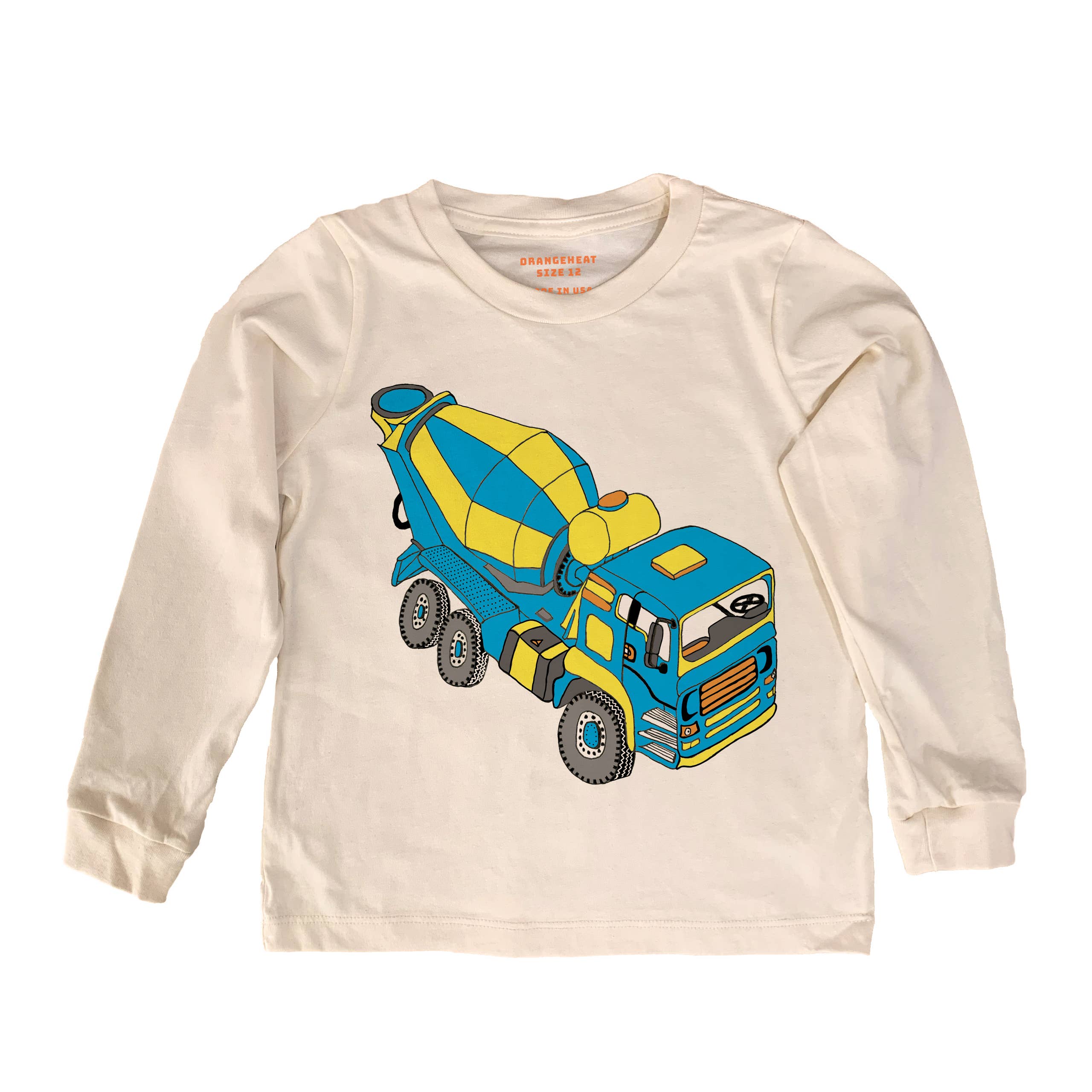 Cement Mixer - Natural Organic T-Shirt