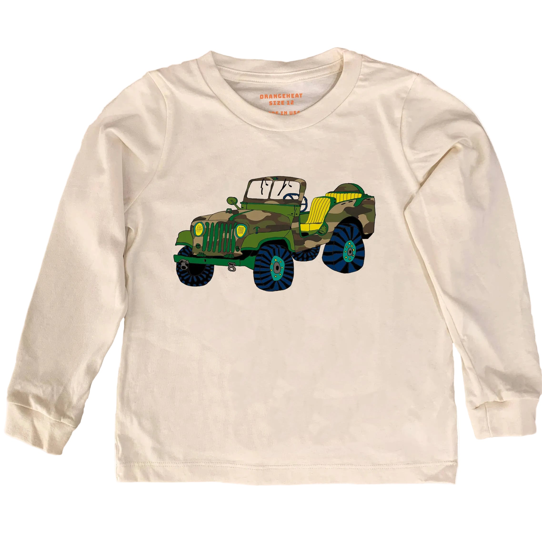 Jeep Camo - Organic Tee/LONG SLEEVE