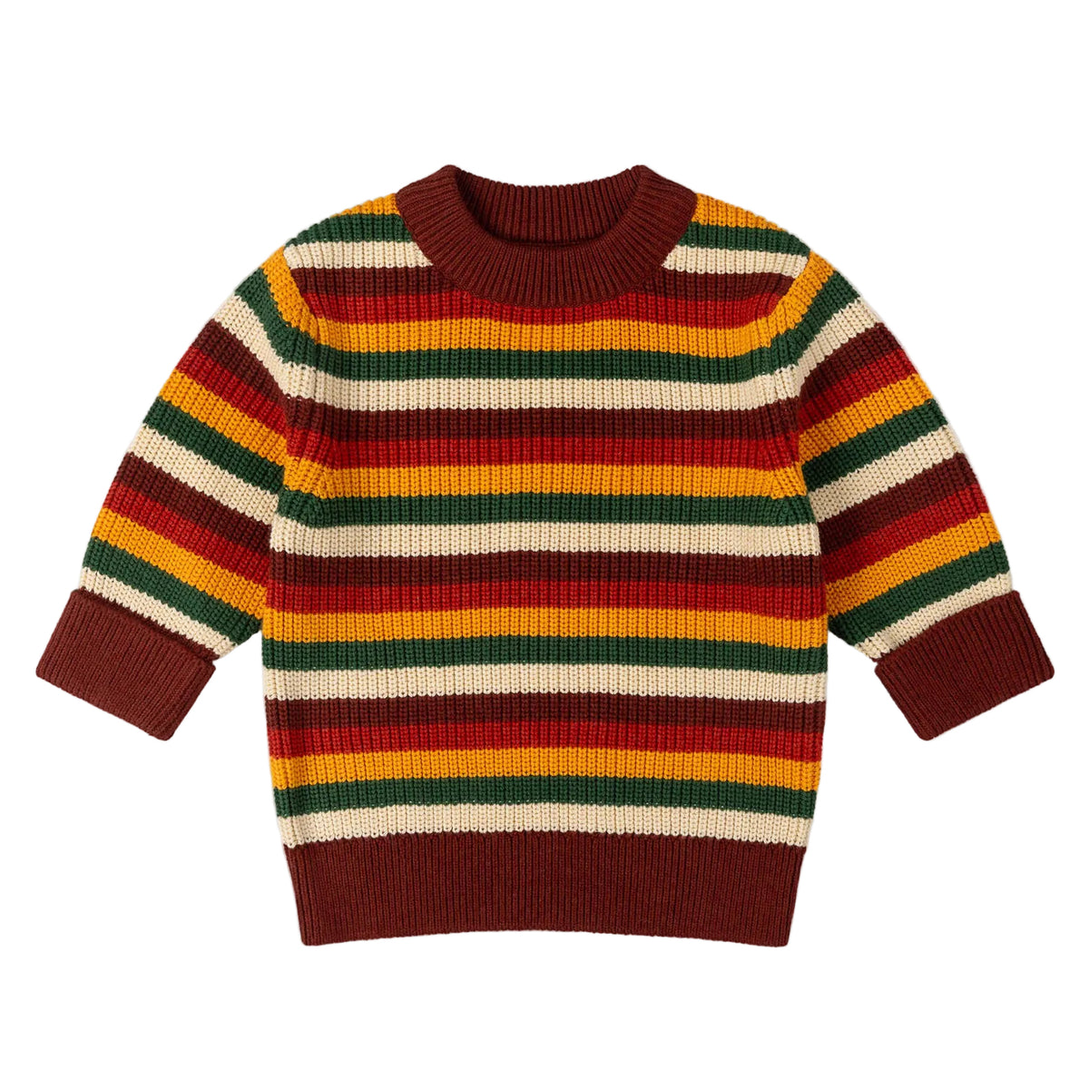 Hazel Rainbow Snuggly Knitted Sweater