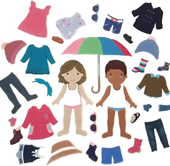 Dress Me Up Felt Set