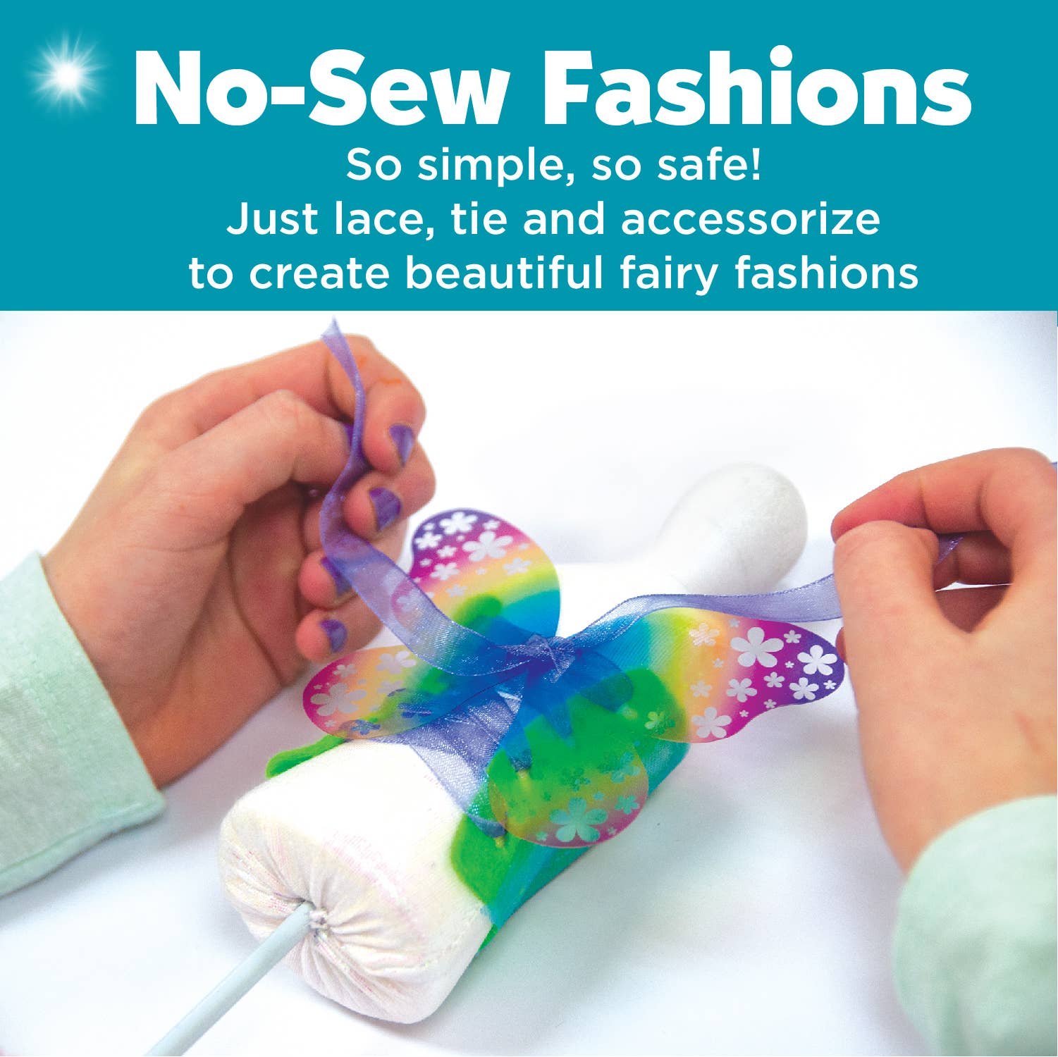 Designed by You Fairy Fashions for Dolls Craft Kit for Kids