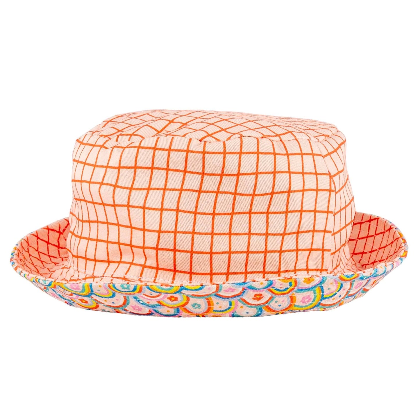 Reversible Bucket Hat Double Rainbow