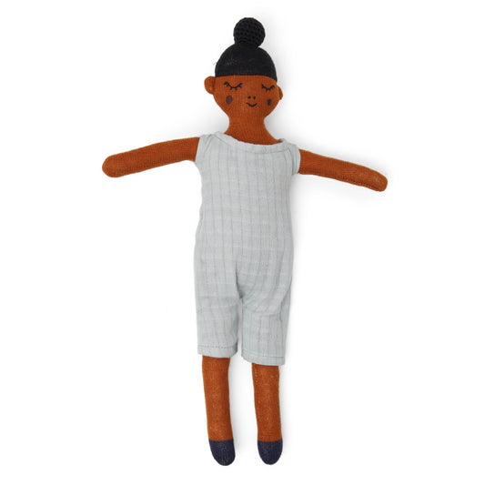 Cotton Knit Doll: Buddy Aqua