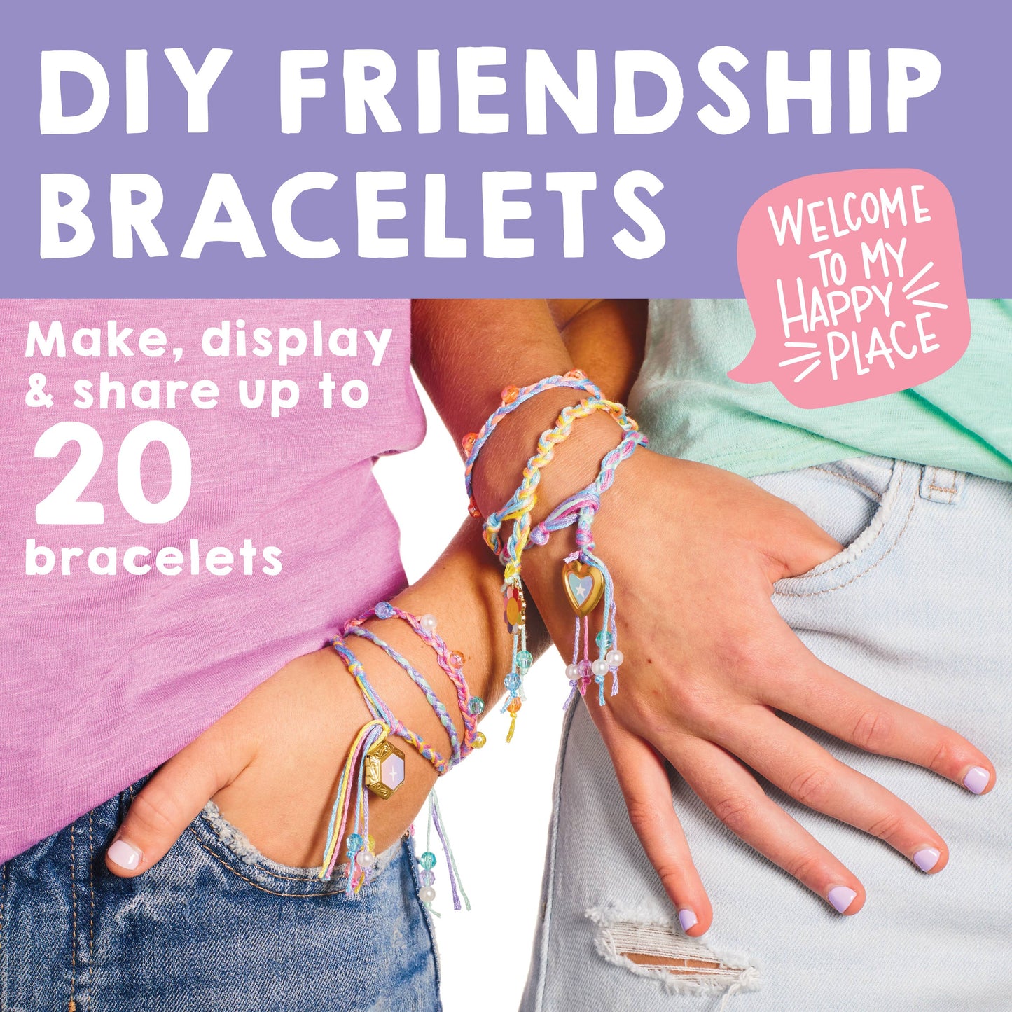 Friendship Bracelet Making Kit for Kids