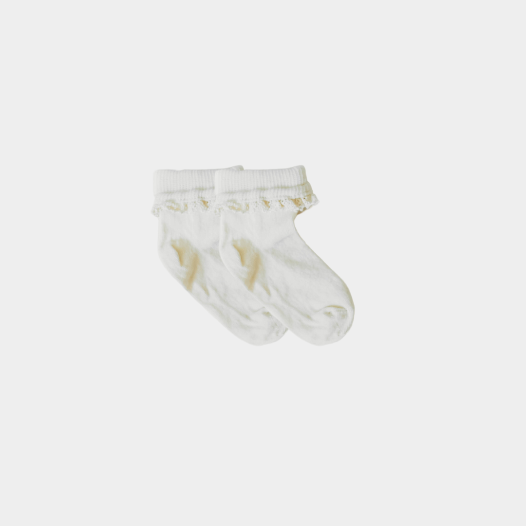 Lace Socks - 98% Organic Cotton