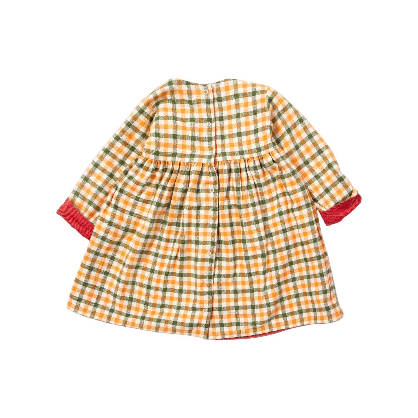 Holly Berry Reversible Corduroy Pocket Dress