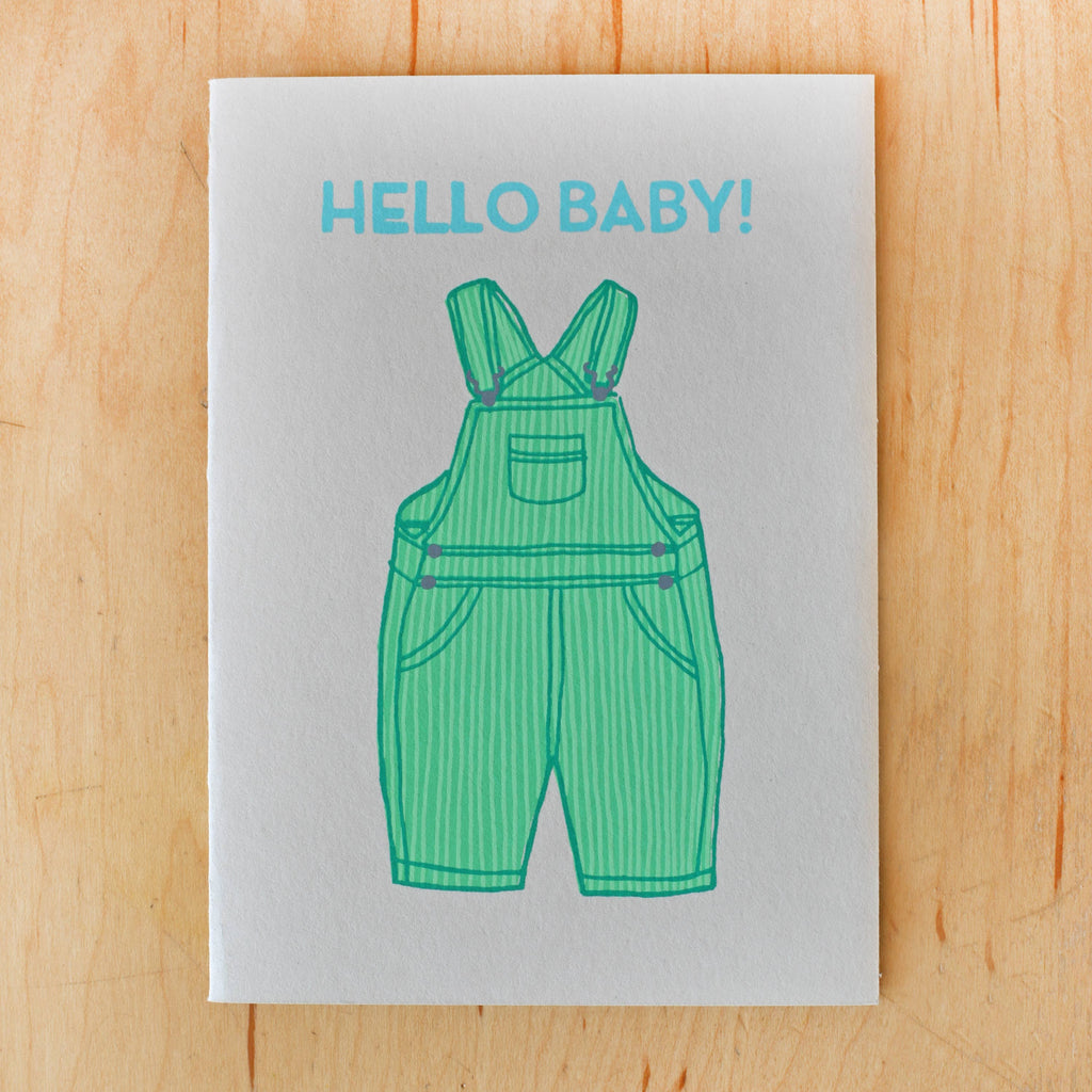 HELLO BABY GREETING CARD