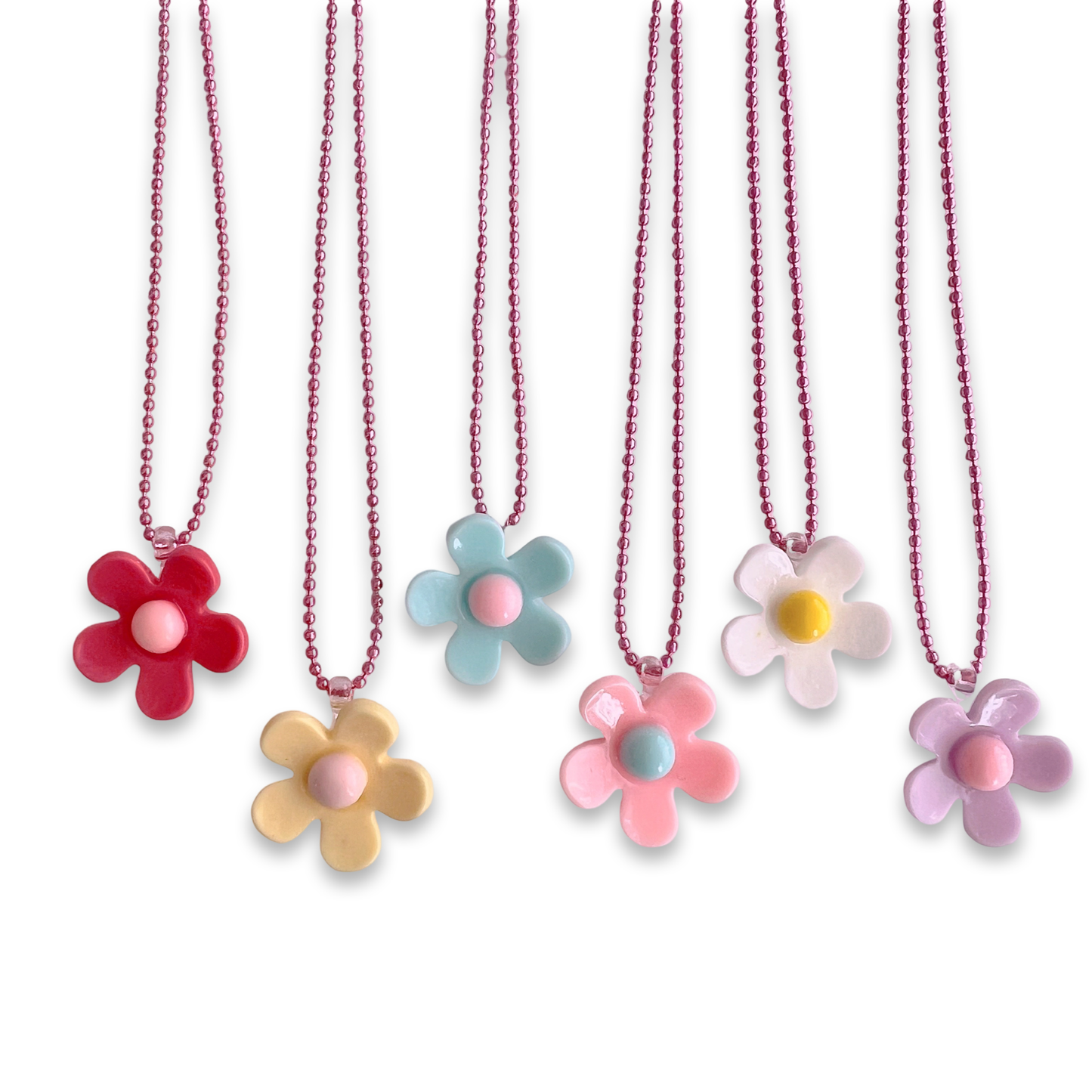 Kawaii Daisy Flower Necklaces