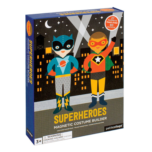 Superheroes Magnetic Dress Up Play Set