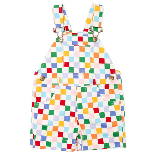 Checkerboard Short-Alls - Harlequin