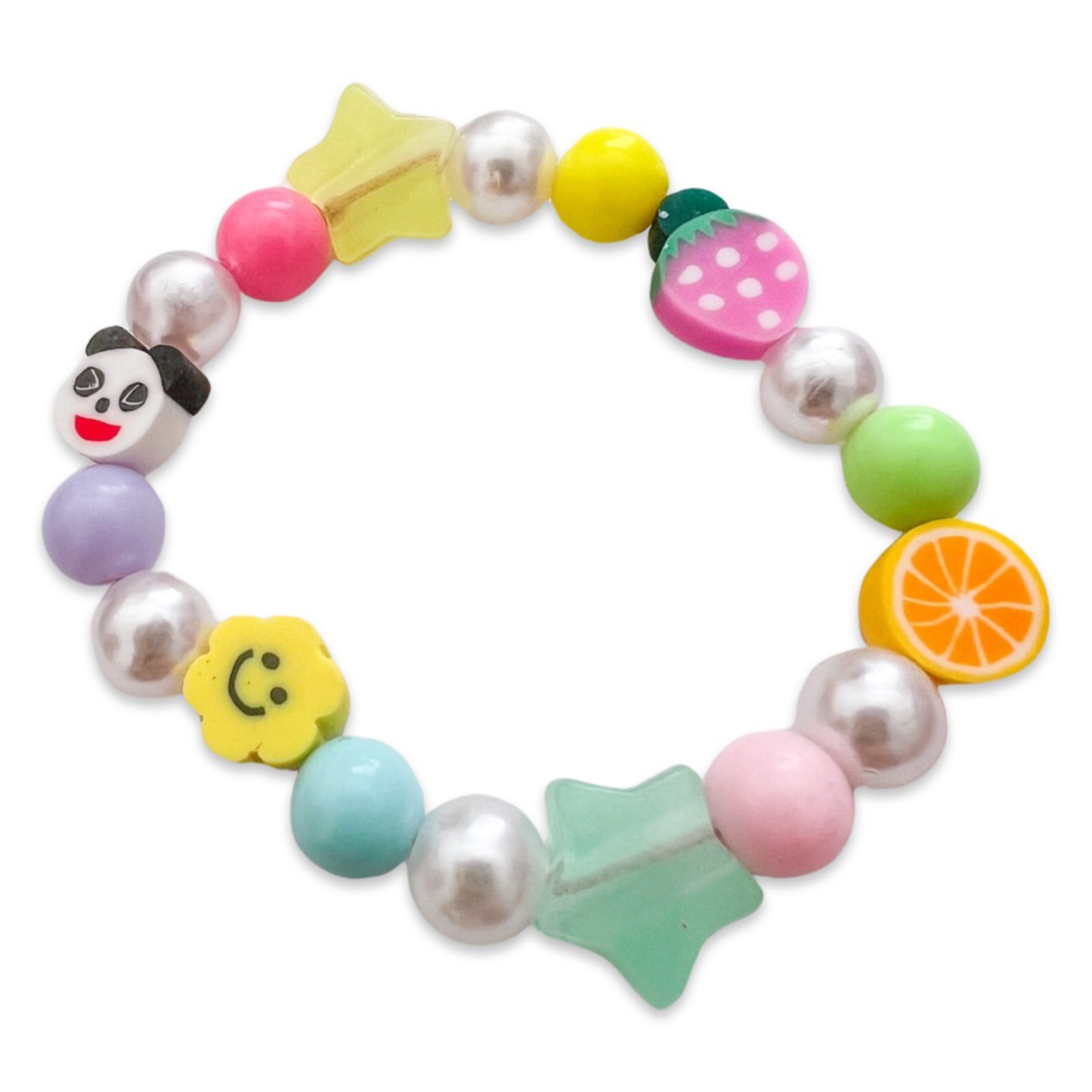 Mixed Candy Bead Bracelet